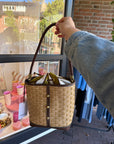 Via Mail Bag Bouquet Rattan I01