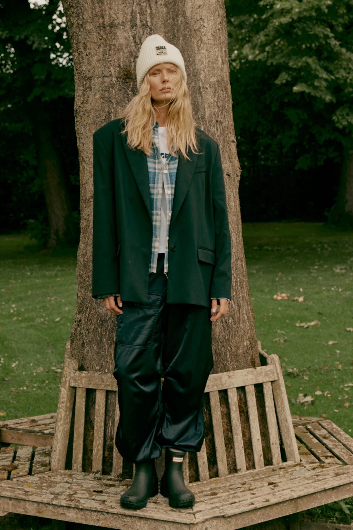 Penn and Ink trousers navy