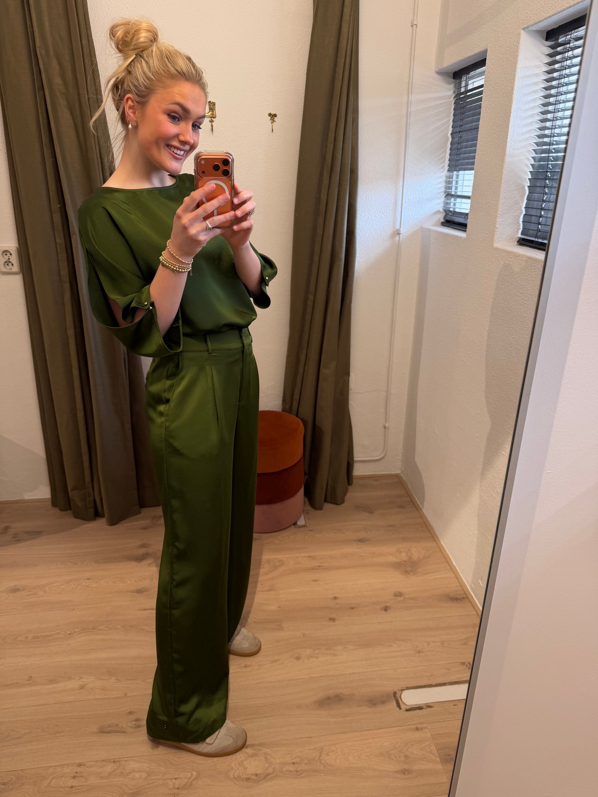 Dante 6 Jules satin smart pants