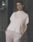 Gustav Stina knit cape beige