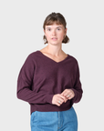 Klitmoller Vanessa knit bordeaux