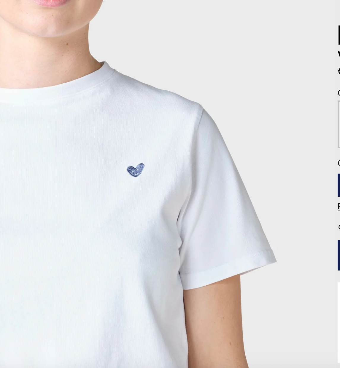 Klitmoller Heart tee OCS