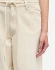 Samsoe Samsoe Saharper jeans belt soft natural