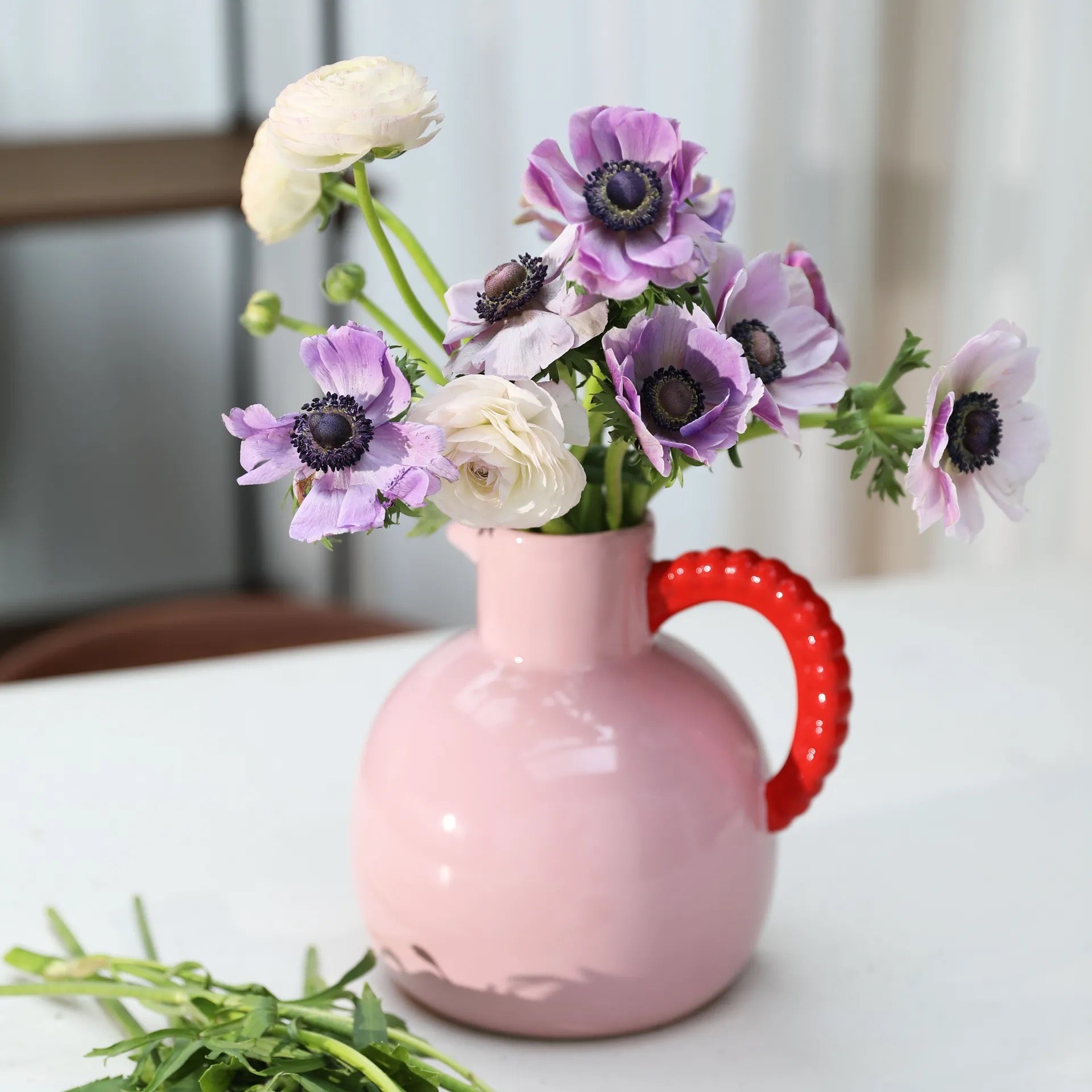 &amp;Klevering Jug Perle Pink